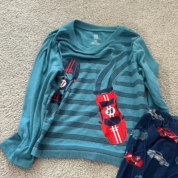 Carter's Kids Pajama Sets - Blue, Green, Gray, White - Picture 9 of 16